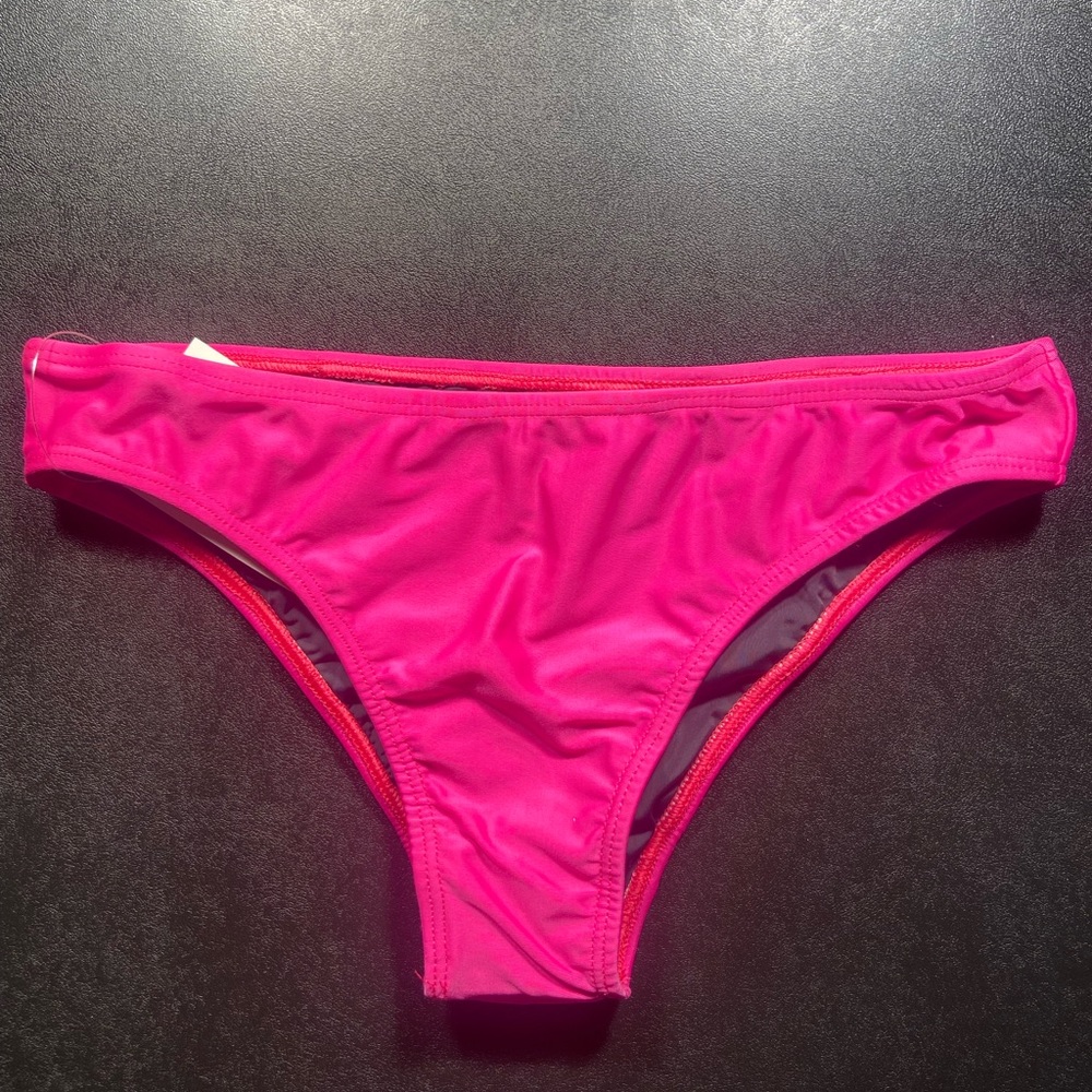Brazilian cut bikini bottom, Hot Pink